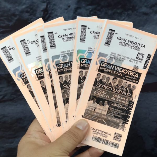 Tickets para eventos
